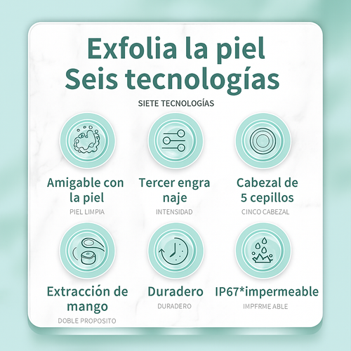 Cepillo de Baño Eléctrico Multifuncional